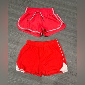 2 women’s champion Athletic shorts size M